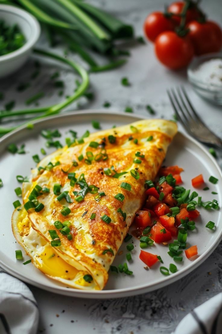 Sebzeli Omlet